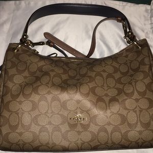 Brown Coach Hand bag